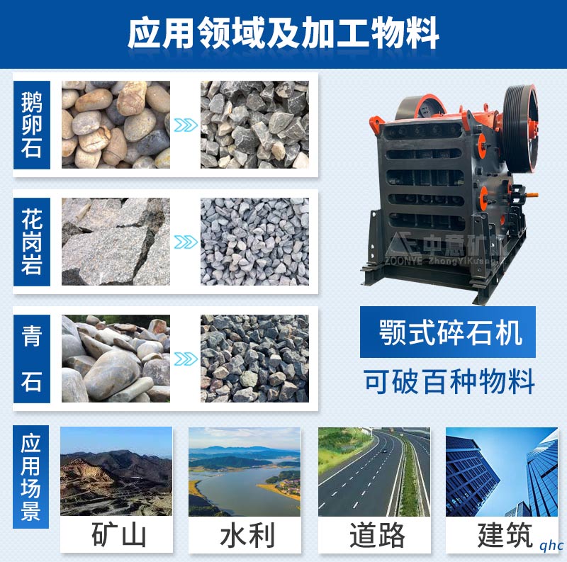 中意破碎機生產(chǎn)成品料粒型優(yōu)、針片狀含量少