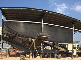浙江建筑垃圾循環(huán)利用項(xiàng)目投產(chǎn),杭州建筑垃圾資源化處理生產(chǎn)線現(xiàn)場(chǎng)