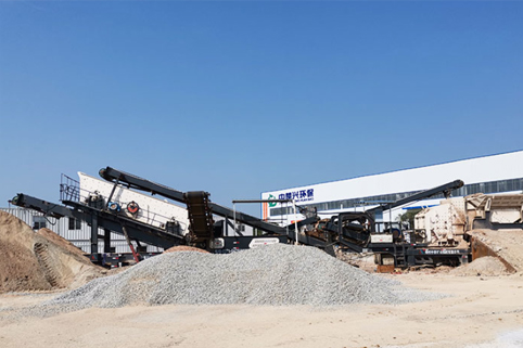 湖南中楚興環(huán)保年處理200萬噸建筑固廢資源化項目順利投產