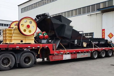 湖北宜昌客戶訂購的顎式破碎機(jī)和螺旋洗砂機(jī)發(fā)貨