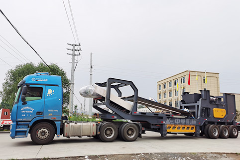 移動顎式破碎機發(fā)往哥倫比亞，助力客戶完成砂石生產(chǎn)線項目